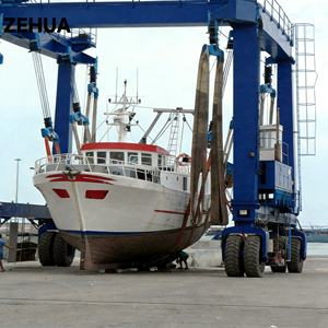 Grue mobile de levage de bateaux, élévateur marin électrique/hydraulique pour bateaux à vendre - Product Image 3