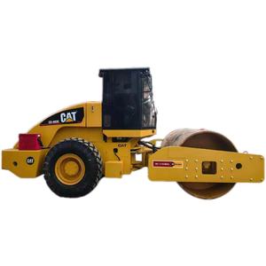 รถบดอัดดินแบบดรัมเดี่ยว CAT CS683E มือสอง น้ำหนัก 14000 กก. กำลัง 129 กิโลวัตต์ แรงสั่นสะเทือน 320 กิโลนิวตัน เครื่องจักรก่อสร้างถนน - Product Image 1