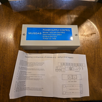 Nouvelle alimentation électrique PLC Mudas, contrôle de l'alimentation, entrée 110-245V, sortie CC 12V, minuterie 0-15s, directement de l'usine