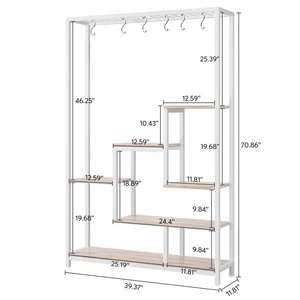 Usine personnalisée plantes géantes support de qualité supérieure affichage cosmétique extérieur étagères de marchandises résistantes - Product Image 4