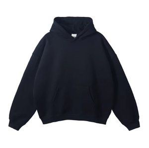 Dropshipping Sweatshirts à capuche personnalisés à la mode Impression en gros 100% coton Hommes Oversize Heavy Weight Hoodie Blank - Product Image 3