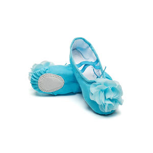 Chaussures de ballet pour filles bébé pantoufles de ballet en cuir semelle complète femmes ballerine chaussures de <span class=keywords><strong>danse</strong></span> - Product Image 1