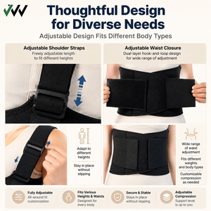 Cinturón de Soporte Lumbar <span class=keywords><strong>para</strong></span> <span class=keywords><strong>Enderezar</strong></span> <span class=keywords><strong>la</strong></span> <span class=keywords><strong>Espalda</strong></span> Baja, <span class=keywords><strong>Faja</strong></span> de Soporte <span class=keywords><strong>para</strong></span> <span class=keywords><strong>la</strong></span> Cintura - Product Image 4