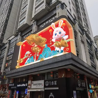 Pantalla LED P4.44 Totalmente Impermeable IP66, Mantenimiento Frontal/Trasero, Alto Brillo, Señalización Digital Fija para Exteriores, HDR10 1080P