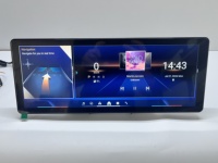 Système de lecteur DVD de voiture Android 15,8 pouces DSP avec CarPlay sans fil Android Auto pour BMW EVO NBT CIC Écran tactile IPS Snapdragon665