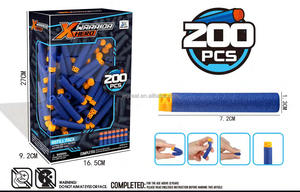 Alta calidad 100PCS/200 PCS/box <span class=keywords><strong>Balas</strong></span> <span class=keywords><strong>de</strong></span> ESPUMA EVA SUAVE para niños con paquete <span class=keywords><strong>de</strong></span> caja colorida - Product Image 5