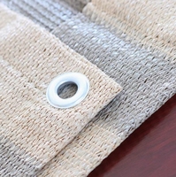 Maison jardin balcon Beige clôture écran de confidentialité Anti-vent Net pare-brise ombre tissu maille bâche