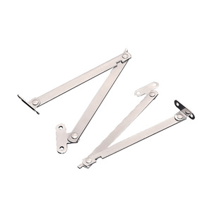 Support de porte en acier inoxydable Poluoni, finition brossée 2 mm, pour meubles et armoires - Product Image 2