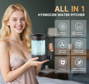 Générateur <span class=keywords><strong>d</strong></span>'<span class=keywords><strong>eau</strong></span> hydrogénée rechargeable 10000mAh 1.8L 3000PPB Portable avec technologie <span class=keywords><strong>d</strong></span>'électrolyse à 4 cœurs - Product Image 2