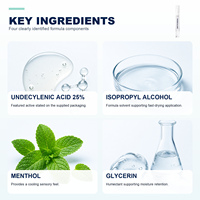 Stylo antifongique à base de plantes pour les ongles, à l'acide undécylénique, réparation quotidienne, épaississement/nourrissant des ongles, essence de soin direct, marque privée