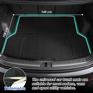 Tapete Antideslizante para <span class=keywords><strong>Maletero</strong></span> de Auto Viair, Diseño Recortable, Material de PVC Negro, Económico - Product Image 4