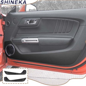 Vendita calda porta Anti calcio in fibra di carbonio adesivi protettivi <span class=keywords><strong>per</strong></span> Ford Mustang 2015 + - Product Image 1