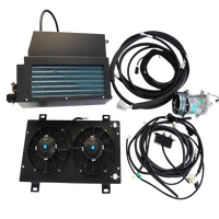 Condenseur AC 12V/24V de haute qualité personnalisable pour caravanes 800W, état neuf, réfrigérant R134a