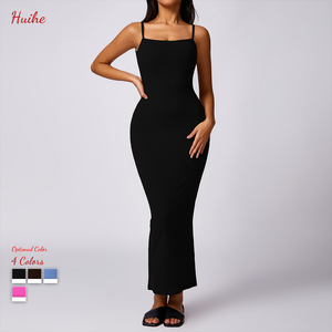 HUIHE all'ingrosso donna senza maniche abito <span class=keywords><strong>Sexy</strong></span> elegante da sera abiti <span class=keywords><strong>Casual</strong></span> <span class=keywords><strong>abbigliamento</strong></span> <span class=keywords><strong>Casual</strong></span> - Product Image 6