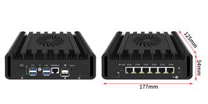 Bkhd ไฟร์วอลล์ขนาดเล็กจากโรงงาน Intel Core Ultra7 165U 6*2.5GB ไฟร์วอลล์ไฟเบอร์พอร์ตไฟร์วอลล์เราเตอร์บริษัทเราเตอร์ VPN pfsense <span class=keywords><strong>5G</strong></span> H31F - Product Image 4