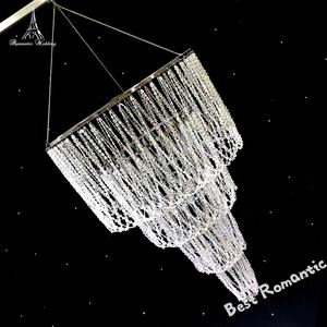 Mariage clair acrylique mariage haut plafond <span class=keywords><strong>lustre</strong></span> lustres décoration pour les événements de banquet de mariage - Product Image 4