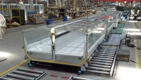 Lini Perakitan Kulkas/Freezer Fleksibel Desain Modular untuk Berbagai Ukuran Model Penggantian Cepat Merek SanHok
