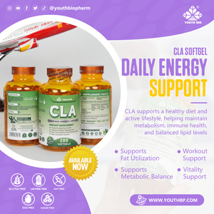 Complément CLA Ultra Pur 1000mg : Favorise une Composition Corporelle Saine et la Récupération Musculaire Maigre – Haute Puissance – Stock en Gros - Product Image 3