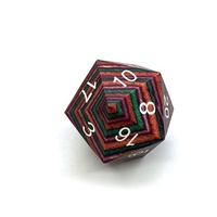 Dés polyédriques dnd personnalisés dés géants D20 dés simples en bois