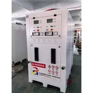 4000L 2 Hose Vertical Mobile Gas Station With Electronic Calibration And Mechanical Totalizator
