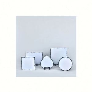 2023 Luxury Environmental Friendly Outdoor Indoor Modern Polished Surface <b>Blank</b> Silk Screen Printed Rock Stone <b>Slate</b> Drinkware - Product Image 1