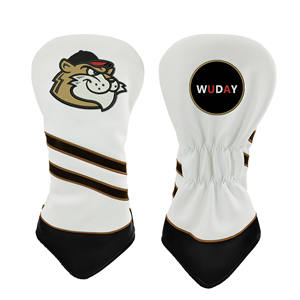 Bulk 2 3-teilige Golf Club Head cover Benutzer definierte Golf Head Covers für den Fahrer - Product Image 4