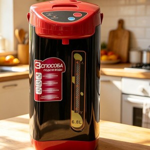 Termo Eléctrico de Acero Inoxidable 304 de 6.8L con Temperatura Constante, Hervidor de Agua Eléctrico, Dispensador de Agua Caliente para el Hogar - Product Image 3
