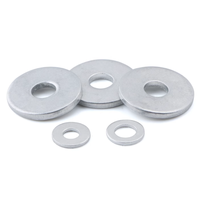 Customization Aluminium 5056 6061 7075 Anodized Plain Finished Circular Washers Flat Washer DIN 9021