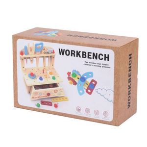Montessori STEM Educational Construction <b>Toys</b> Wooden <b>Tools</b> Bench Kids Pretend Play <b>Tool</b> <b>Set</b> for Boys - Product Image 6