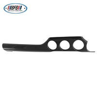 Kits de tableau de bord en carbone sec RHD Accessoires intérieurs Add-Ons pour Ford Mustang 2015 + 4pcs Fit