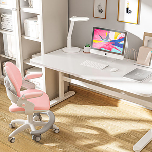 Escritorio de aprendizaje para niños de madera ajustable en altura D Etude Enfant Une Piece Mesa y silla de estudio ergonómica de madera para bebés y niños - Product Image 1