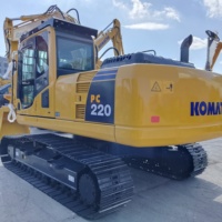 Excavatrice Komatsu PC200 99% neuve |   Modèle 2025 le plus récent, 173 heures, pelle sur chenilles d'origine japonaise de 20 tonnes à vendre