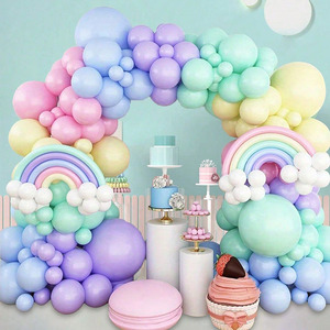 Kit de guirlande de ballons macaron <span class=keywords><strong>pastel</strong></span> pour filles Sweet 8th Rainbow Theme Birthday Party Decoration Ideas for 10th 16th Birthday - Product Image 5