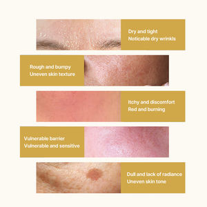 Nemlendirici besleyici parlatıcı etkileri ile kollajen anti-kırışıklık cilt bakımı yüz için hyaluronik asit yüz Serum emülsiyonu - Product Image 6