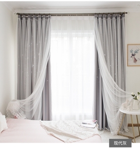 Rifornimento della fabbrica 100% poliestere blackout <span class=keywords><strong>di</strong></span> arte continuo del merletto <span class=keywords><strong>tende</strong></span> della finestra <span class=keywords><strong>per</strong></span> soggiorno - Product Image 2