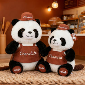 Peluche Panda Marrone Carino, Bambola di Peluche, Cuscino, Regalo, Vendita all'Ingrosso - Product Image 6