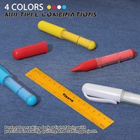 Marqueur à craie effaçable pour tissu avec roue doseuse, outil à poudre de type engrenage pour la couture, le quilting et l'artisanat sur divers tissus