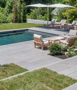 SH đá tự nhiên đá đánh bóng glossy <span class=keywords><strong>Bluestone</strong></span> màu xanh đá vôi sàn đá cẩm thạch tường gạch ốp cho kỹ thuật đá vôi - Product Image 5