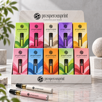Boîte de présentation de comptoir personnalisée avec fenêtre, présentoir en papier pour la vente au détail, boîte d'emballage de produit avec logo personnalisé