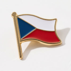 Chine Usine Arabie Saoudite France Métal Fer Alliage de Zinc Émail Personnalisé Métal Artisanat Gravure Laser Ecosse Épinglette Drapeau - Product Image 4