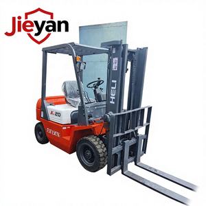 ヘリ2トンディーゼルフォークリフト中古CPCD20、オリジナルカラー塗装済み、内燃式フォークリフト - Product Image 1