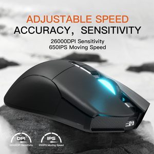 ดาร์โมชาร์ค <span class=keywords><strong>N3</strong></span> PRO เมาส์สำหรับเล่นเกมไร้สายไตรโหมด 2.4G/USB-C/ 64 กรัมน้ำหนักเบา PAW3395 - Product Image 5