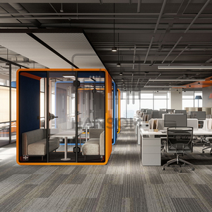 Di chuyển tư nhân cách âm văn phòng gian hàng điện thoại thiết kế làm việc Pod cuộc họp âm thanh bằng chứng gian hàng thực phẩm thiết kế - Product Image 2