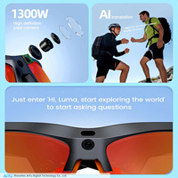 Lunettes Intelligentes IA 2026 E08 avec Caméra 13MP, Enregistrement Vidéo, ChatGPT – Lunettes Connectées pour Hommes, Idéales pour le Sport en Extérieur et le Cyclisme