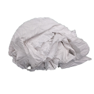 Bianco scadente acquistare misto asciugamano negozio di abbigliamento in pelle rottami tessile rifiuti stracci di cotone - Product Image 2