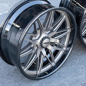 Jantes forgées monobloc XINLAI personnalisées, rouge chrome, directionnelles, 5 branches, concaves profondes, 20-24 pouces, 5x112 5x120 pour BMW - Product Image 2