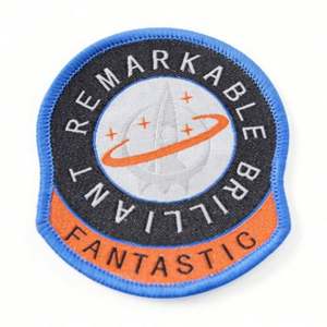 Parches Termoadhesivos Personalizados para Sudaderas, Bordados con Diseño de Astronauta, para Decorar Ropa - Product Image 4