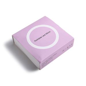 Espejos de Maquillaje Compactos LED Portátiles Plegables con Luz y Cargador - Product Image 3