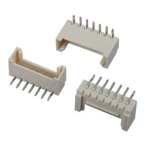 Connecteur WTB thermoplastique haute température, pas de 2,0 mm, 2-16 broches, DIP à angle droit avec verrouillage - Product Image 1