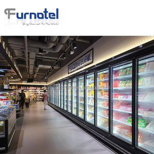 Siêu thị chìa khóa trao tay giải pháp Tủ lạnh cửa hàng tạp hóa dự án làm mát hiển thị thiết bị hiển thị lạnh - Product Image 5